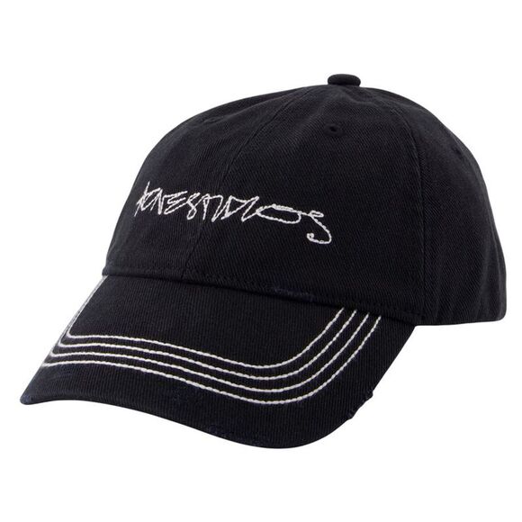 Cap - Acne Studios - Cotton - Black - Picture 1 of 2